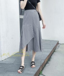 スカート | フレア ロング春物 レディース 春夏 スカート黒 ボトムス 春夏秋 新作 カジュアル 通勤通学 チェック柄 Aライン着やせ 20代30代40代