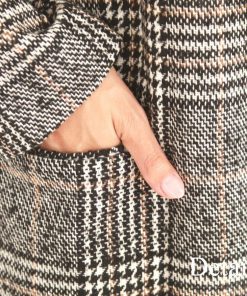 セール | グレンチェック ロング 千鳥柄ロングコート 大きいサイズ チェック柄 チェスターコート ロングコート レディース オーバーサイズ 秋冬物 コート アウター 冬