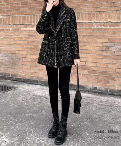 ジャケット・ブルゾン | ツイード風ジャケット レディース 秋冬