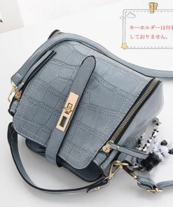 ショルダーバッグ | クロコ型押し レディース