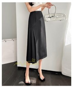 スカート | プリーツロング 春 夏 秋 マキシ ハイウエスト 着回し 20代30代40代 通勤通学 お出かけ エレガント カジュアル フェミニン 着痩せ オフィス