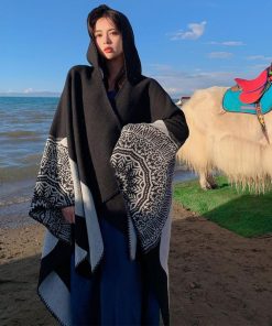 マフラー | ニットマント レディース ニットマフラー