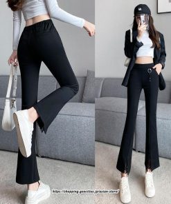 チノ・テーパード・ジョガー・スキニーパン | パンツ レディース フレアパンツ 9分丈 カジュアル フレアパンツ ハイウエスト スキニーパンツ トレンド かわいい お出かけ おしゃれ 送料無料 デイリー デート