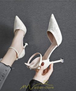 パンプス | レディース サンダル ポインテッドトゥ 大きいサイズ 小さいサイズ 痛くない ストラップ 5cm7cm9cmヒール 歩きやすい 通勤 疲れない OL エレガント