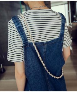 ひざ丈スカート | サスペンダー デニム スカート サロペットスカート レディース オーバーオール