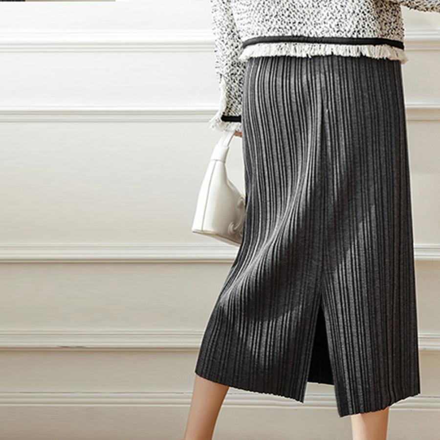 ロングスカート | タイトスカート プリーツスカート 韓国風