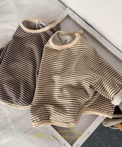 衣装 服 | 子供服服 子ども服 こども服 キッズ服 Tシャツ 長袖 女の子 男の子 ガールズ ボーイズ ジュニア キッズ 冬 秋 子ども ボーダー柄 かわいい 上質