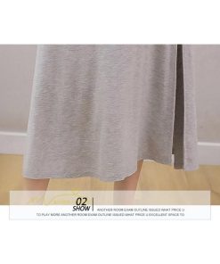 スカート | マタニティ スカートプリーツマタニティロング丈 ミモレ丈 裾口スリット 春 夏 マタニティウェア ウエスト調整 無地 産前産後 着痩せ 上品