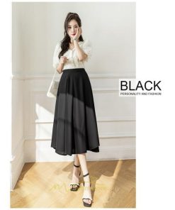 スカート | ロング丈 ボトムス レディース マキシ 上品 20代30代40代50代 カジュアル 通勤 通学 お出かけ 着痩せ 韓国風 エレガント 夏物 体系カバー 可愛い