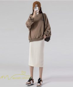 スカート | マタニティ妊婦妊娠タイト産前産後 マタニティウエア 春 夏 ひざ下丈 ゆったり カジュアル マタニティ ウエスト調整 妊婦服 無地