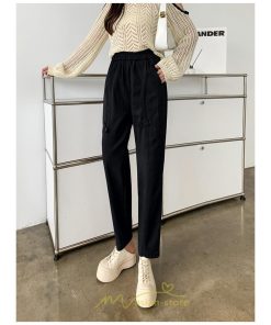 チノ・テーパード・ジョガー・スキニーパン | テーパードパンツ パンツ レディース ボトムス ストレッチ 美脚 コットン ハイウエスト 快適 楽チン 体型カバー 着痩せ 買い物 運動 部屋着 お出かけ スポーツ