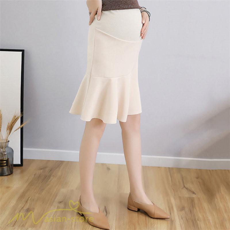 スカート | マタニティ韓国風 レディース マタニティウェア おしゃれ ゆったり 着痩せ 産前 マタニティウェア 膝丈 お出かけ 上品 サマー 夏服