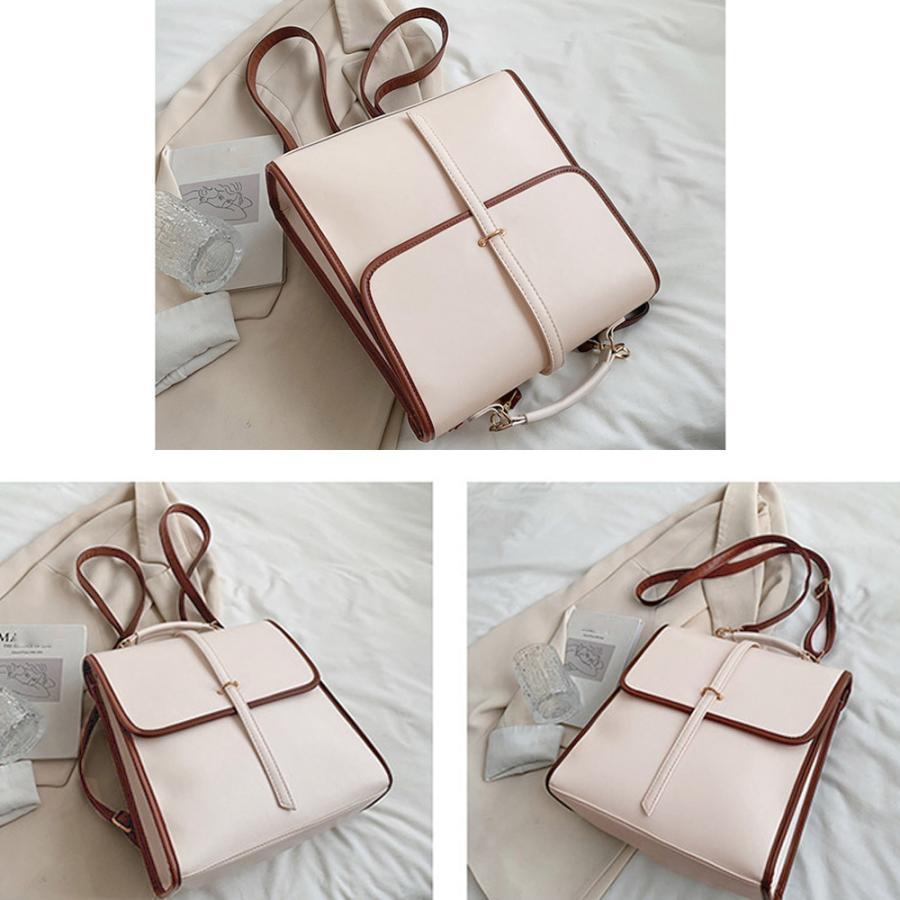 ハンドバッグ | 韓国風 リュックサック黒 レディース