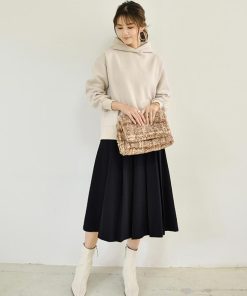 ひざ丈スカート | プリーツスカート ひざ下丈 春秋冬