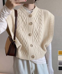 ニット・セーター | ニットベスト レディース秋冬 ニットジレ