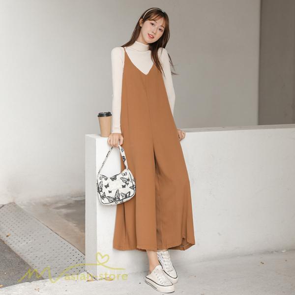 オーバーオール サロペット | サロペット レディース スカーチョ ワイドパンツ 無地 キャミ ガチョウパンツ 繋ぎ オールインワン 秋物 夏服 冬春 可愛い 20代30代40代50代 大人 学生 通学通勤