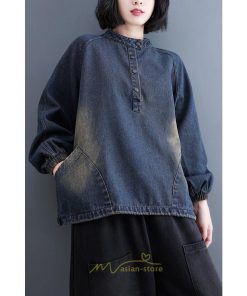 パーカー | デニム デニムレディース プルオーバー フード トレーナー チュニック ワンピース マタニティ 秋 冬 デニムワンピース 大きいサイズ
