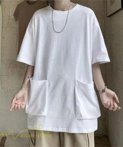 Tシャツ | メンズ 無地 カットソー 半袖 クルーネック カジュアル ポケット 半袖大きいサイズ 着回し 夏新作 サマー ルームウェア ゆったり トップス