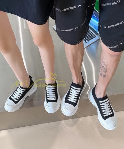 スニーカー | スニーカー レディース メンズ レディースシューズ ローカット 靴 ウォーキングシューズ キャンバス 美脚 お揃い Pu革 歩きやすい 厚底送料無料