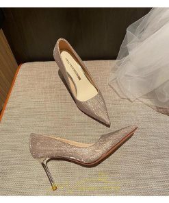 パンプス | 結婚式 ハイヒール 可愛い パーティー ヒール 痛くないハイヒール 靴 細見え おしゃれ 歩きやすい ピンク 幅広 シルバー ゴールド きらきら
