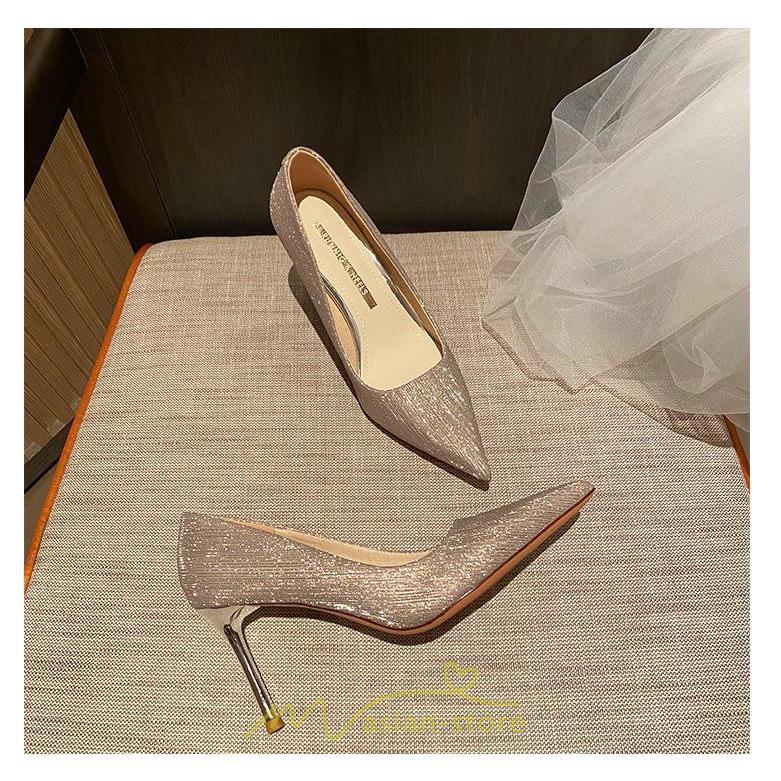 パンプス | 結婚式 ハイヒール 可愛い パーティー ヒール 痛くないハイヒール 靴 細見え おしゃれ 歩きやすい ピンク 幅広 シルバー ゴールド きらきら