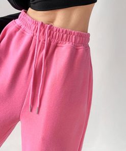 ワイドパンツ | 韓国 スウェットパンツ レディース 新作