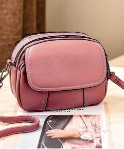 ショルダーバッグ | ポシェット 合皮かばん 斜め掛け 小さめ PUレザー 肩掛けバッグおしゃれ カジュアル ミニ シンプル レディース