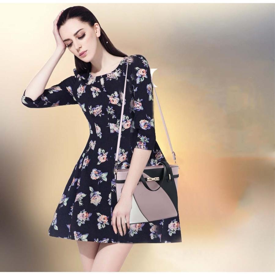 トートバッグ | 大きめ ショルダーバッグ バイカラー 大容量 レザーバッグ おしゃれ 2wayレディース 斜めがけバッグ