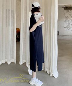 マキシ | ワンピース レディース Tシャツワンピース カットソー ロングTシャツ 夏新作 英字 半袖ワンピ ロングワンピ 大きいサイズ 体型カバー サマー 裾口スリット 夏物