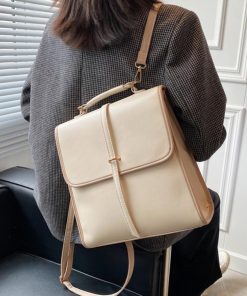 ハンドバッグ | 韓国風 リュックサック黒 レディース