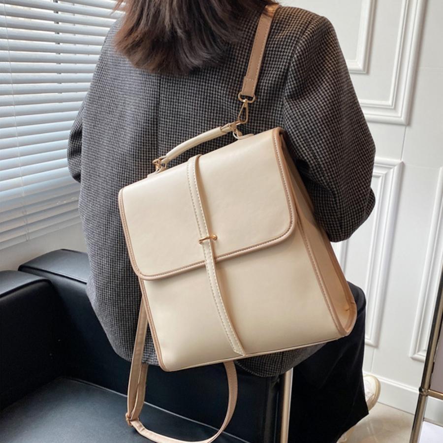 ハンドバッグ | 韓国風 リュックサック黒 レディース