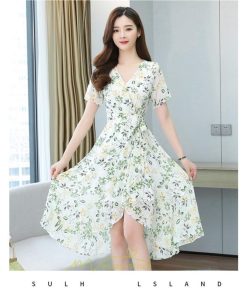 マキシ | ワンピース レディース 夏ワンピース シフォンワンピース 体型カバー 着痩せ 韓国風 30代 40代 50代 通勤 OL おしゃれ デート 2022 お出かけ 新作 キレイめ