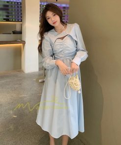 マキシ | ワンピース レディース 春 秋 ロングワンピース スカート セットアップ マキシ丈 通勤着 可愛い ゆったり 体型カバー カジュアル 50代 40代 上品 30代 20代