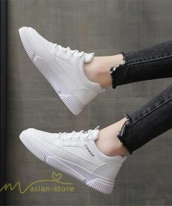 スニーカー | 厚底レディース 靴 ローカット 厚底 おしゃれ レースアップ シューズ シンプル カジュアル スポーツ 普段着 ホワイト 上品