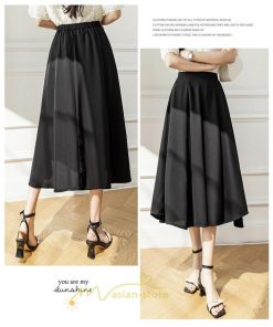 スカート | ロング丈 ボトムス レディース マキシ 上品 20代30代40代50代 カジュアル 通勤 通学 お出かけ 着痩せ 韓国風 エレガント 夏物 体系カバー 可愛い