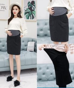マタニティ | マタニティスカート 秋服 レディース 秋冬スカート 妊婦スカート 調整可 産前産後 膝丈スカート 妊娠妊婦 妊婦服 腹包み スカート ママ 送料無料 無地
