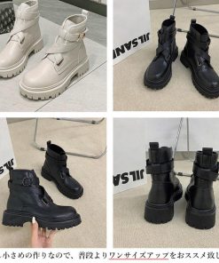 ショートブーツ | 厚底 レディース 美脚