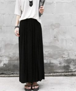 ロングスカート | 新作 マキシスカート フレアスカート黒 ボトムス プリーツスカート 着やせ ロング丈 Aラインスカート 春夏秋 レディース