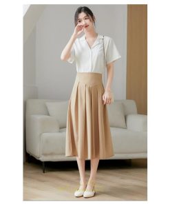 スカート | フレア ロング丈 膝丈 オフィス レディース 送料無料 20代 30代 40代 50代 レディースファッション 通勤 美脚 OL ビジネス オフィス お出かけ 面接