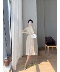 ニットワンピース | ワンピース 秋 秋服 レディース ニット ロングワンピース ロング 長袖 冬 冬服 可愛い フェミニン 20代30代40代50代 上品 送料無料 エレガント 高級感