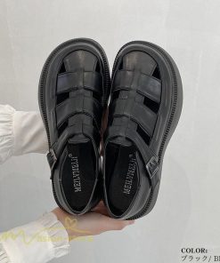 サンダル ミュール | サンダル レディース オフホワイト ブラック 黒 編み込み ストラップ 歩きやすい ぺたんこ おしゃれ 2022 旅行 お出かけ トレンド おでかけ カジュアル