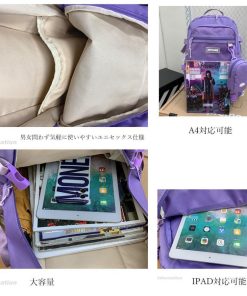 リュック | リュックサック 男女兼用 ポーチ付き通学