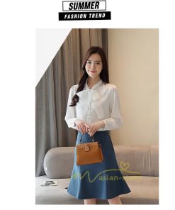 在庫ある | 短納期ブラウスレディースシャツ シフォンブラウス ビジネスカジュアルシャツトップス オフィスブラウス フォーマルシャツ 薄手 春夏衣装 リボン 通学通勤