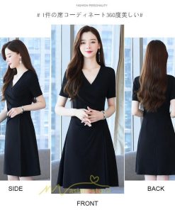 ミディアム | ワンピース レディース 着痩せ 上品 半袖ワンピース 春 夏 新作 オシャレ 2022 新作 韓国風 20代 30代 お出かけ デート 通学 ゆったり 40代 通勤 エレガント