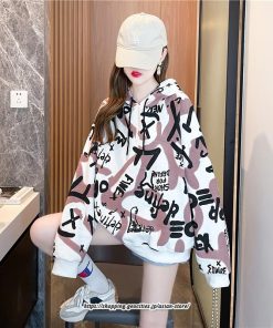 パーカー | トップス レディース 長袖 フード付き スウェット プルオーバー トレーナー お出かけ ゆったり 大きいサイズ カジュアル 外出 体型カバー
