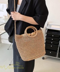 女性用バッグ | レディース バッグ かごバッグ ショルダーバッグ ストローバッグ 編み 小物 シンプル 軽量 大人 軽い 旅行 オシャレ 40代 可愛い 50代 30代