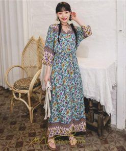 マキシ | ワンピース 大人 上品 きれいめ 長袖 大人可愛い 長袖 カシュクール Vネック ロング丈 マキシ丈 夏 秋 発表会 スリット Aライン お呼ばれ エレガント お嬢様