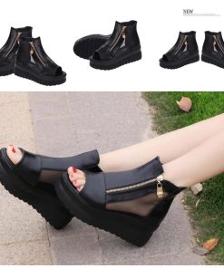 サンダル | オープントゥ ブーツレディース 歩きやすい 厚底疲れない