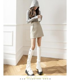 スカート | レディース ミニインパンツ 合皮 ミニ韓国ファッション 脚長 かわいい おしゃれ ミニスカ レザーセクシー 秋冬 おしゃれ