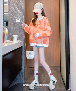 パーカー | プルオーバー レディース トレーナー 長袖 トップス 秋 冬 体型カバー 50代 40代 30代 20代 カジュアル 花柄 ゆったり シンプル おしゃれ ワイド